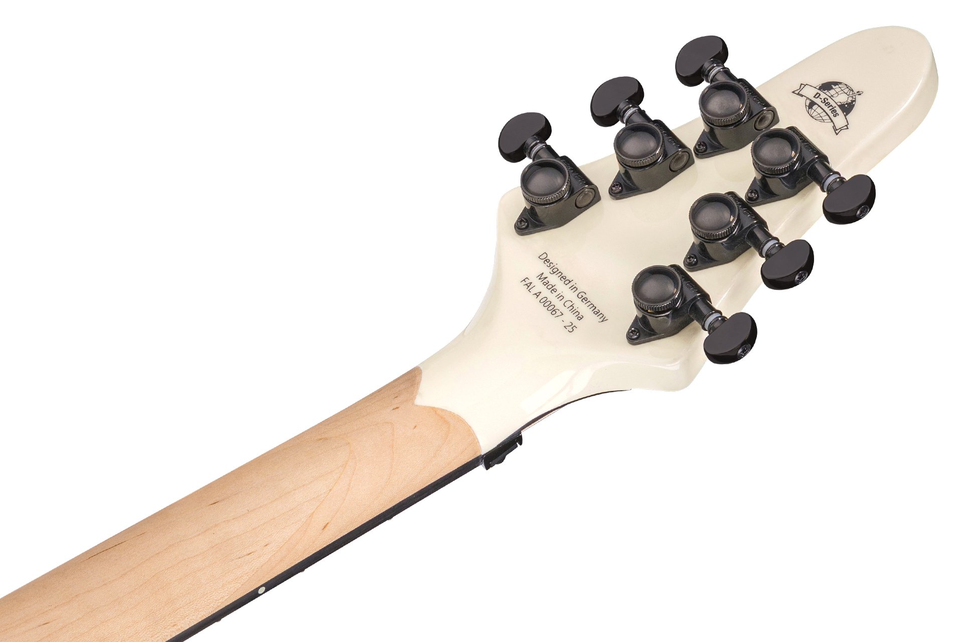 Artist Line Shark Series WH-1, w/ Floyd Rose - Solid Creme White High Polish